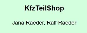 KfzTeilShop