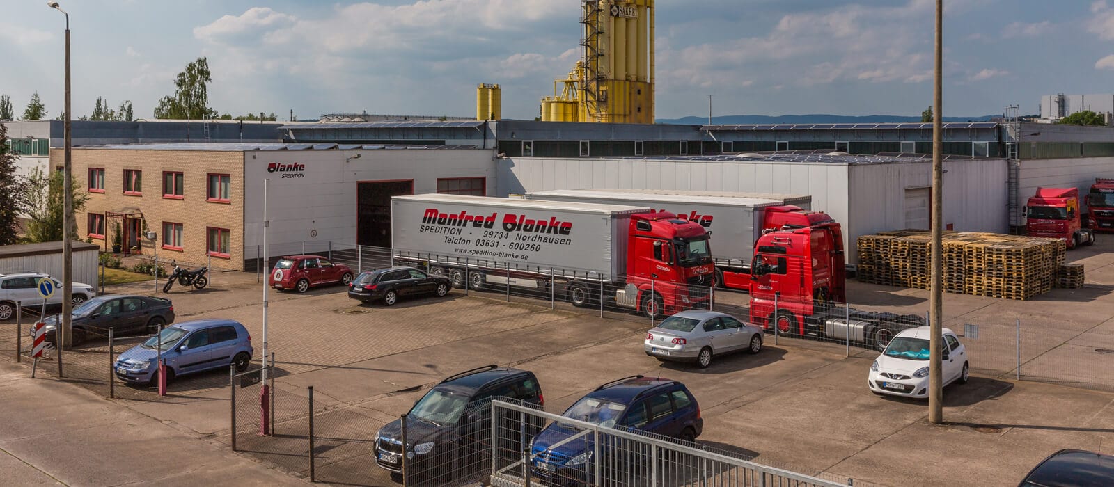 Blanke GmbH Spedition - Systemlogistik cover image