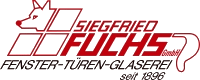 Firmenlogo: Fenster - Türen - Glaserei Siegfried Fuchs GmbH